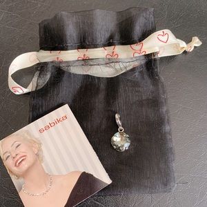 Sabika Gray Stone pendant